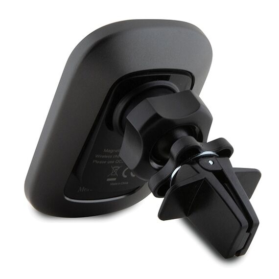 Mercedes MEWCCGSLK 15W induction holder for air vent/glass black/black Silver Stars MagSafe