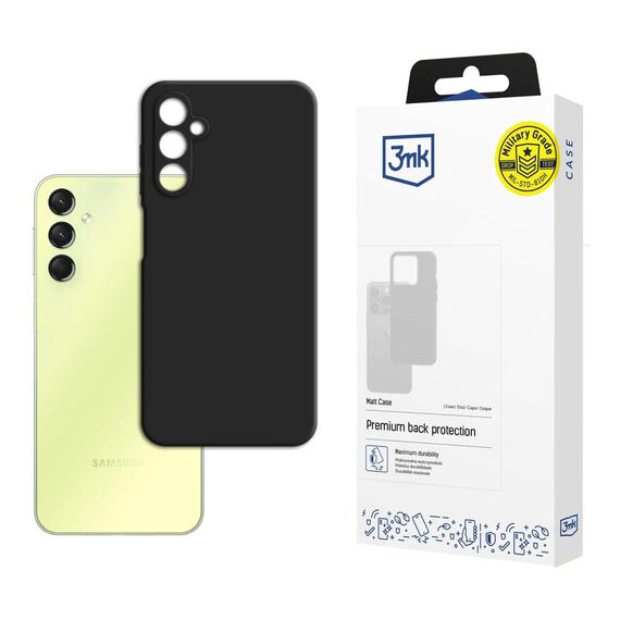 Samsung Galaxy A25 5G - 3mk Matt Case black | Techbox