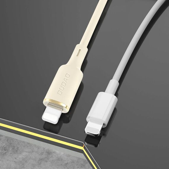 Dudao L7SCL USB-C - Lightning 30W 2m cable - beige | Techbox