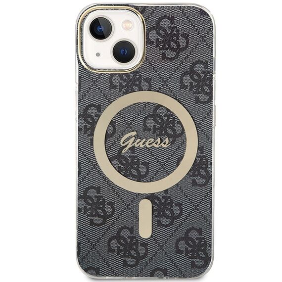Guess IML 4G MagSafe case for iPhone 15 - black | Techbox