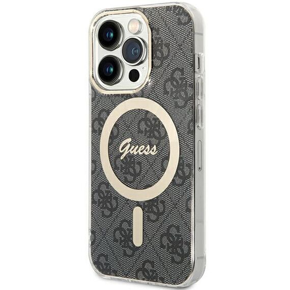 Guess IML 4G MagSafe case for iPhone 15 Pro - black | Techbox