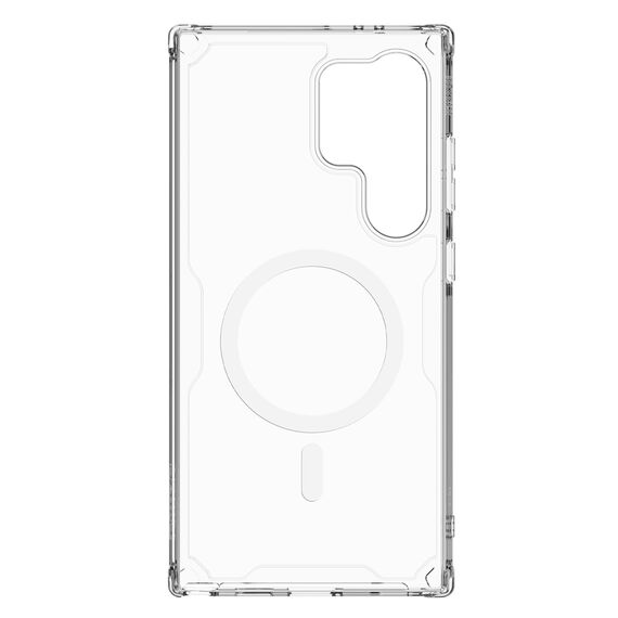 Nillkin Nature Pro armored case with a magnetic ring for Samsung Galaxy S24 Ultra - white | Techbox