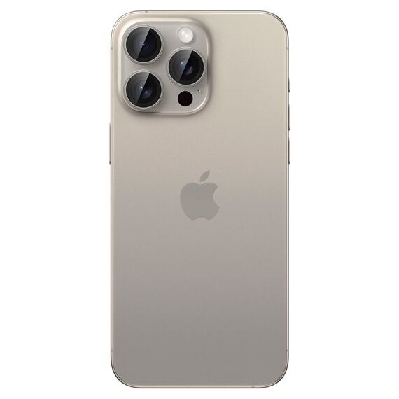 Spigen Optik.tR EZ Fit Camera Protector for iPhone 14 Pro / Pro Max / 15 Pro / Pro Max - natural titanium 2 pcs. - Apple iPhone - Screen & Camera Protection - Techbox