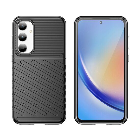 Thunder Case armored case for Samsung Galaxy A35 - black | Techbox
