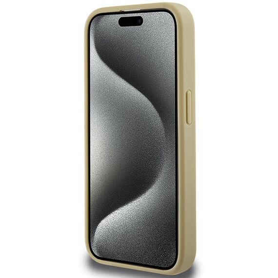 Hello Kitty Leather Kitty Head MagSafe case for iPhone 13 Pro Max - gold | Techbox