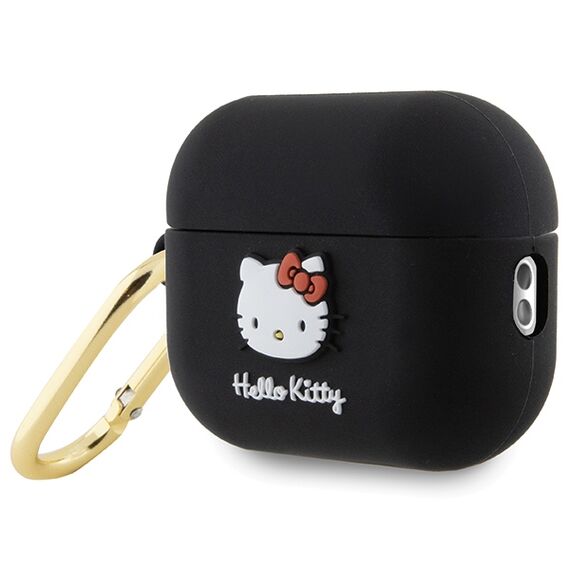 Hello Kitty Silicone 3D Kitty Head Case for AirPods Pro 2 (2022/2023) - Black - Smartphone Accessories - Cables & Accessories - Techbox