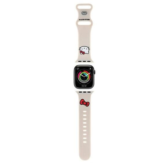 Hello Kitty Silicone Kitty Head strap for Apple Watch 38/40/41mm - beige - Accessories - Smartwatches & Accessories - Techbox