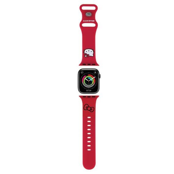 Hello Kitty Silicone Kitty Head strap for Apple Watch 38/40/41mm - red - Accessories - Smartwatches & Accessories - Techbox