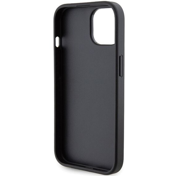 Karl Lagerfeld Gripstand Saffiano Choupette Pins case for iPhone 15 - black - Apple Cases - Cases - Techbox