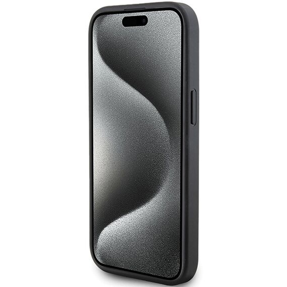 Karl Lagerfeld Quilted K Pattern case for iPhone 15 - black | Techbox