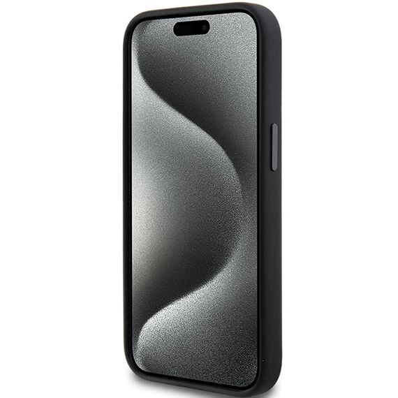 Karl Lagerfeld Silicone Choupette Metal Pin case for iPhone 15 Plus / 14 Plus - black | Techbox