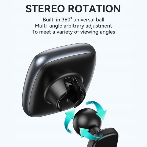 Wozinsky WUMTD Magnetic Car Dashboard Phone Holder - Black | Techbox