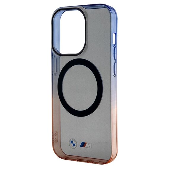 BMW Gradient Bumper MagSafe case for iPhone 15 Pro Max - gray | Techbox