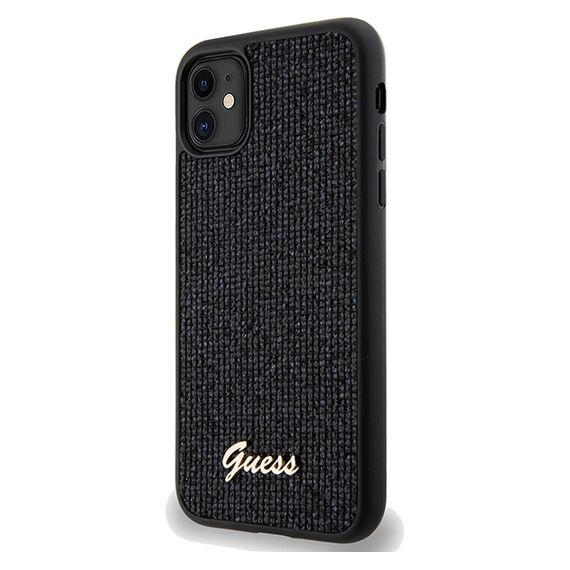 Guess Disco Metal Script case for iPhone 11 / Xr - black - Uncategorized Cases (2) - Cases - Techbox