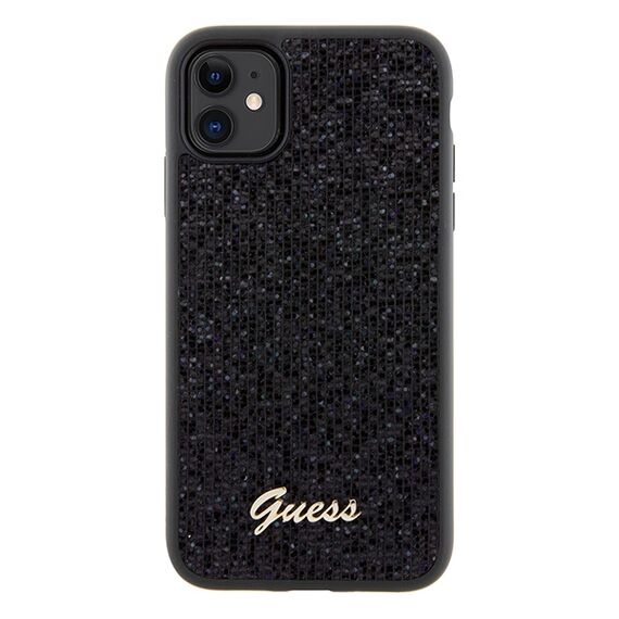 Guess Disco Metal Script case for iPhone 11 / Xr - black - Uncategorized Cases (2) - Cases - Techbox