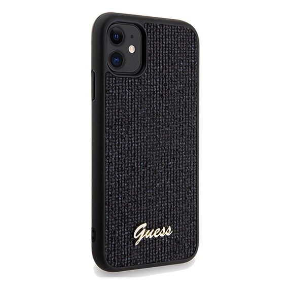 Guess Disco Metal Script case for iPhone 11 / Xr - black - Uncategorized Cases (2) - Cases - Techbox
