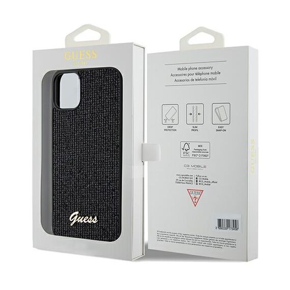 Guess Disco Metal Script case for iPhone 11 / Xr - black - Uncategorized Cases (2) - Cases - Techbox