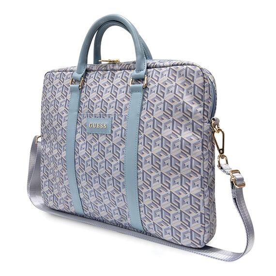 Guess GCube Stripes bag for a 16" laptop - blue | Techbox