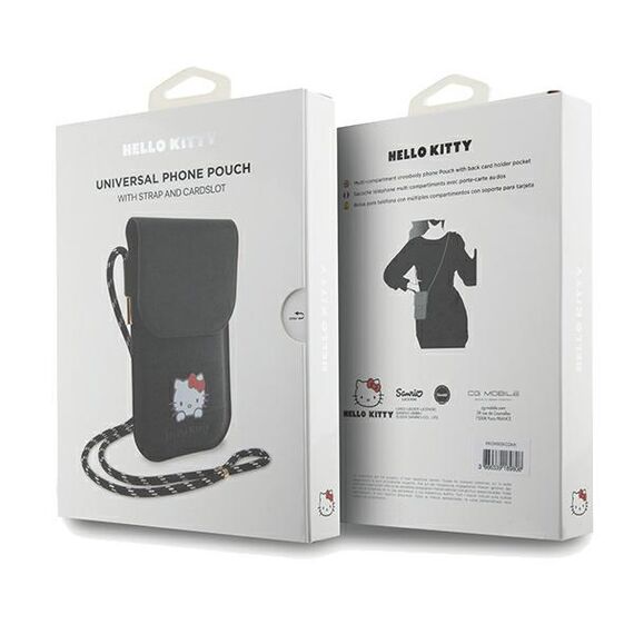 Hello Kitty Leather Daydreaming Cord bag - black | Techbox