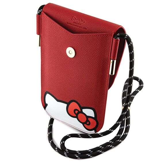 Hello Kitty Leather Hiding Kitty Cord bag - red - Uncategorized Screen Protection (2) - Screen & Camera Protection - Techbox