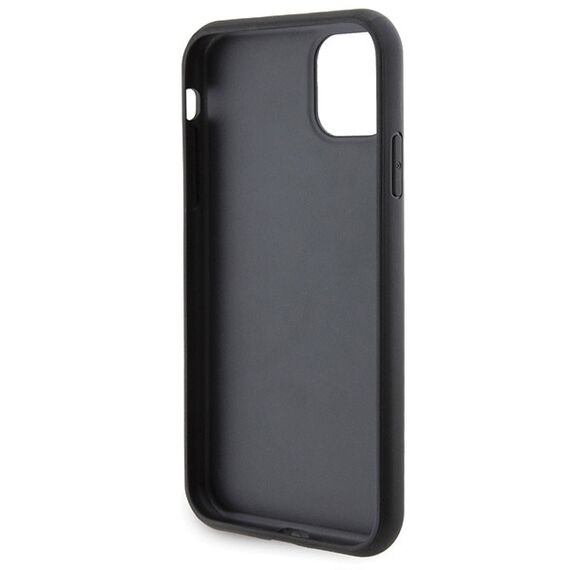 Karl Lagerfeld Gripstand Saffiano Choupette Pins Case for iPhone 11 / Xr - Black - Uncategorized Cases (2) - Cases - Techbox