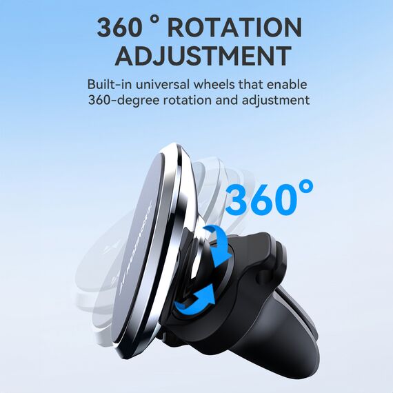 Wozinsky WUMKO magnetic phone holder for car air vent - black - Smartphone Holders - Smartphones - Techbox