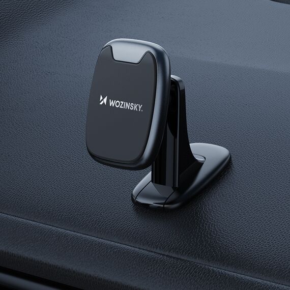 Wozinsky WUMTD Magnetic Car Dashboard Phone Holder - Black | Techbox