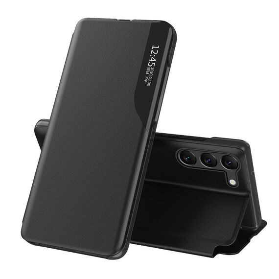 Eco Leather View Case for Xiaomi POCO C65 / Redmi 13C with flap - black - Xiaomi Cases - Cases - Techbox