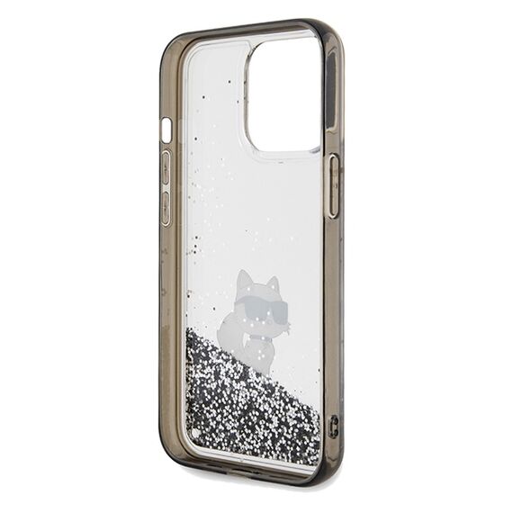 Karl Lagerfeld Liquid Glitter Choupette case for iPhone 13 Pro Max - transparent - Apple Cases - Cases - Techbox
