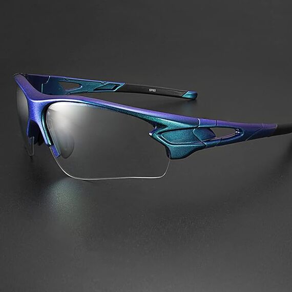 Rockbros 10069 photochromic UV400 cycling glasses - blue - Bicycle - Sports & Fitness - Techbox