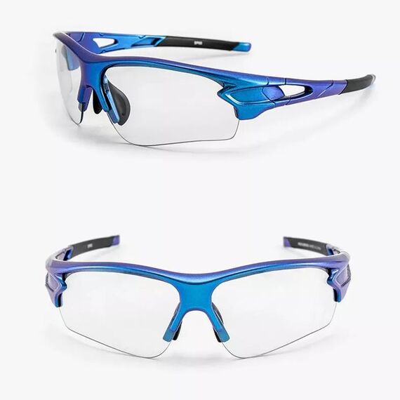 Rockbros 10069 photochromic UV400 cycling glasses - blue - Bicycle - Sports & Fitness - Techbox