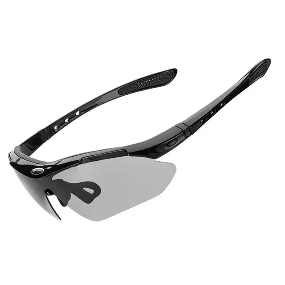 Rockbros 10143 photochromic UV400 cycling glasses - black | Techbox