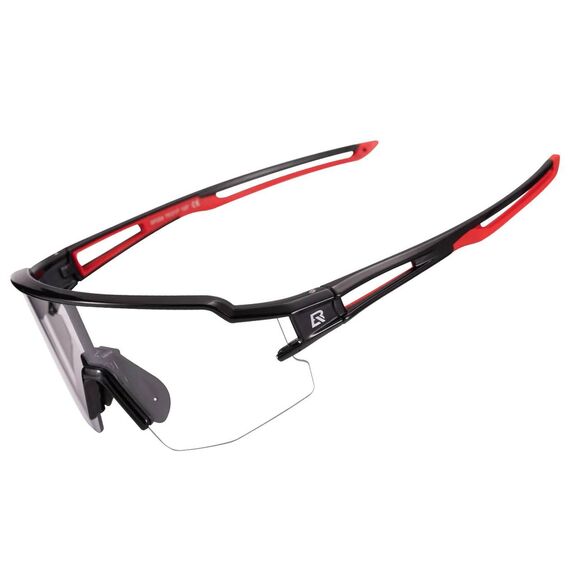 Rockbros 10173 photochromic UV400 cycling glasses - black and red - Bicycle - Sports & Fitness - Techbox