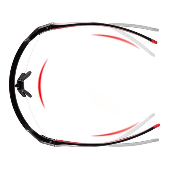 Rockbros 10173 photochromic UV400 cycling glasses - black and red - Bicycle - Sports & Fitness - Techbox
