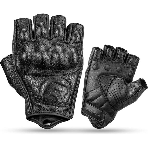 Rockbros 16220006002 M leather motorcycle gloves - black - Smartphone Holders - Smartphones - Techbox