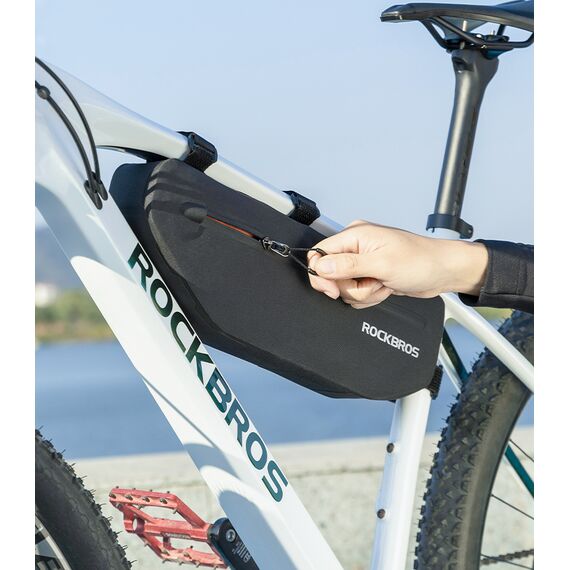 Rockbros AS-043 bicycle bag with Velcro 3l - black - Bicycle - Sports & Fitness - Techbox