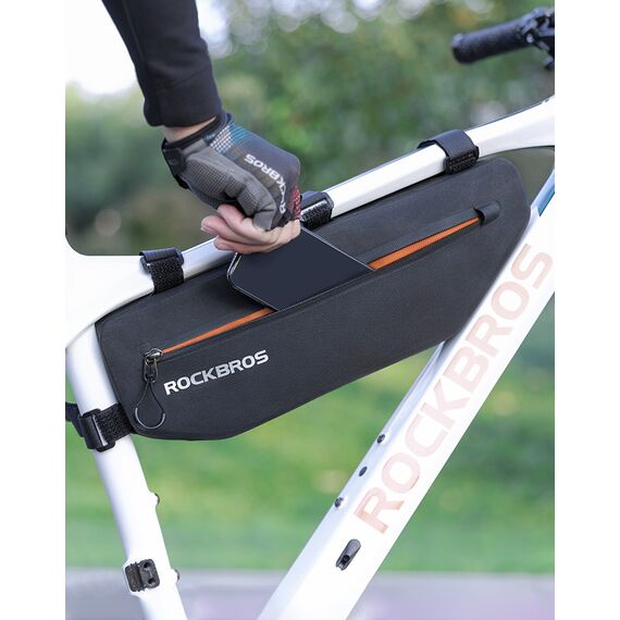 Rockbros AS-043 bicycle bag with Velcro 3l - black - Bicycle - Sports & Fitness - Techbox