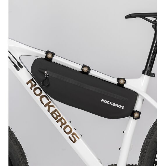 Rockbros AS-043 bicycle bag with Velcro 3l - black - Bicycle - Sports & Fitness - Techbox