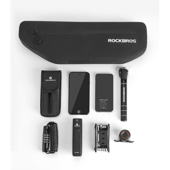 Rockbros AS-043 bicycle bag with Velcro 3l - black - Bicycle - Sports & Fitness - Techbox
