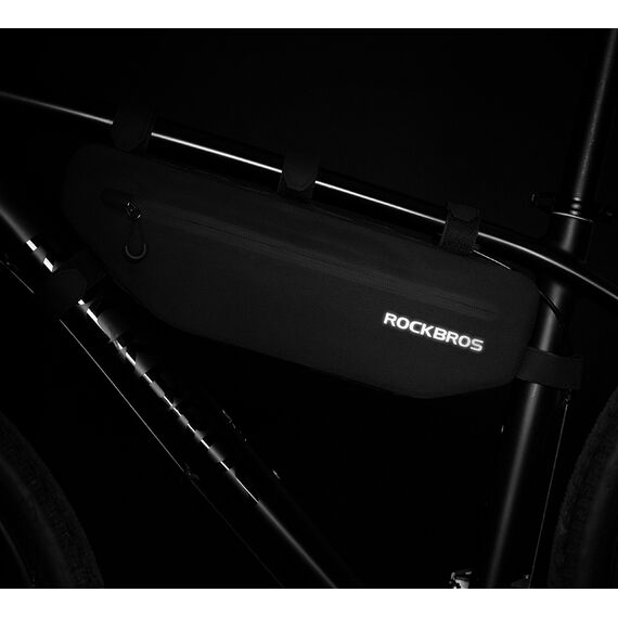 Rockbros AS-043 bicycle bag with Velcro 3l - black - Bicycle - Sports & Fitness - Techbox
