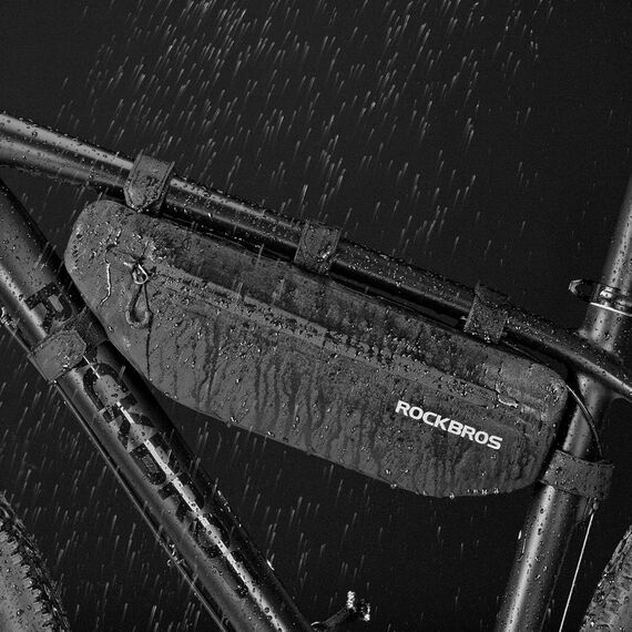 Rockbros AS-043 bicycle bag with Velcro 3l - black - Bicycle - Sports & Fitness - Techbox
