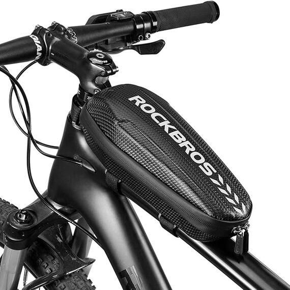 Rockbros B60 waterproof bicycle bag for frame - black | Techbox