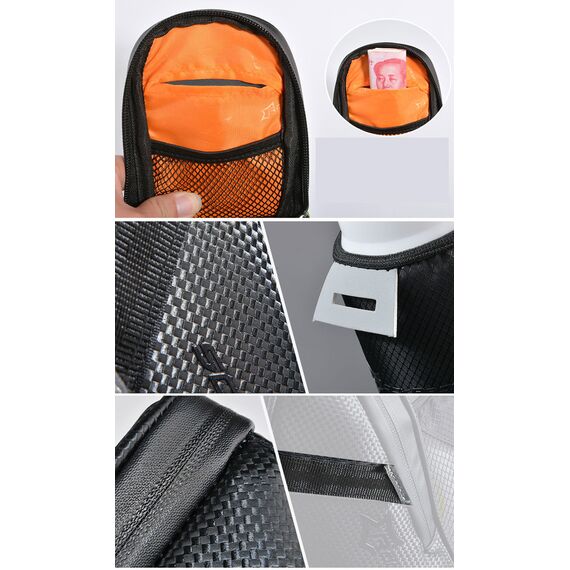 Rockbros C7-1 waterproof bicycle bag with saddle mounting 1.5l - black - Bicycle - Sports & Fitness - Techbox