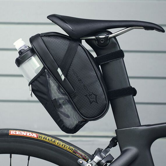 Rockbros C7-1 waterproof bicycle bag with saddle mounting 1.5l - black - Bicycle - Sports & Fitness - Techbox