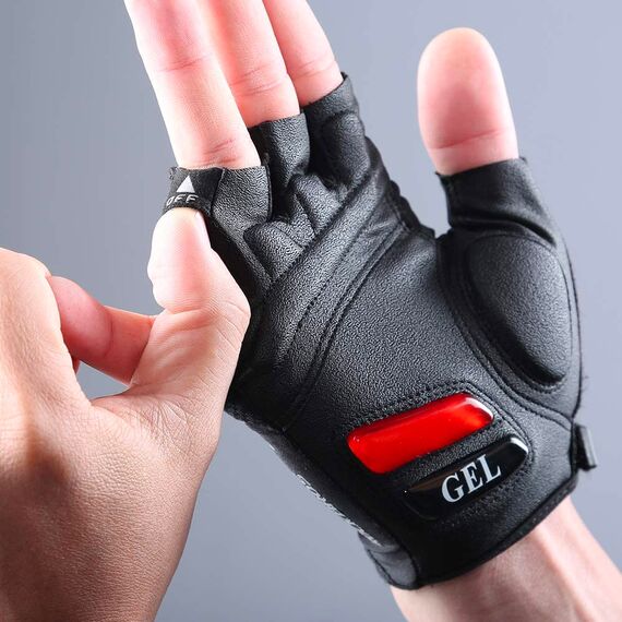 Rockbros S143-BK M cycling gloves with gel inserts - black - Bicycle - Sports & Fitness - Techbox