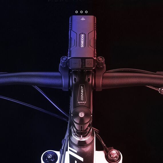 Rockbros 24310002001 front bicycle light 850 lm - black - Bicycle - Sports & Fitness - Techbox
