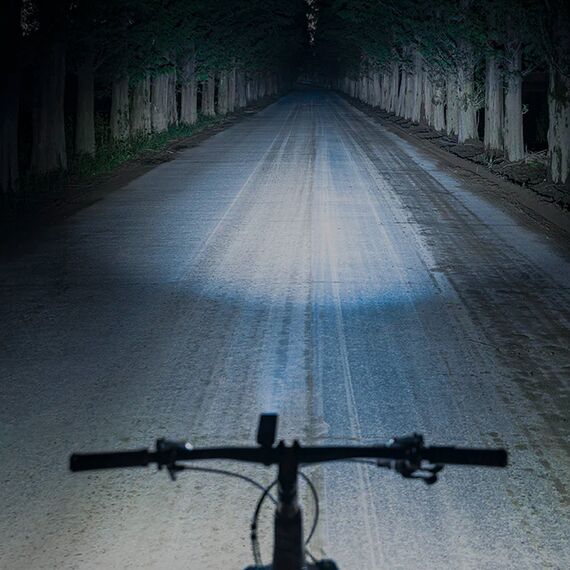 Rockbros 24510003001 front bicycle light 260 lm + USB-C - USB-A cable - black - Bicycle - Sports & Fitness - Techbox