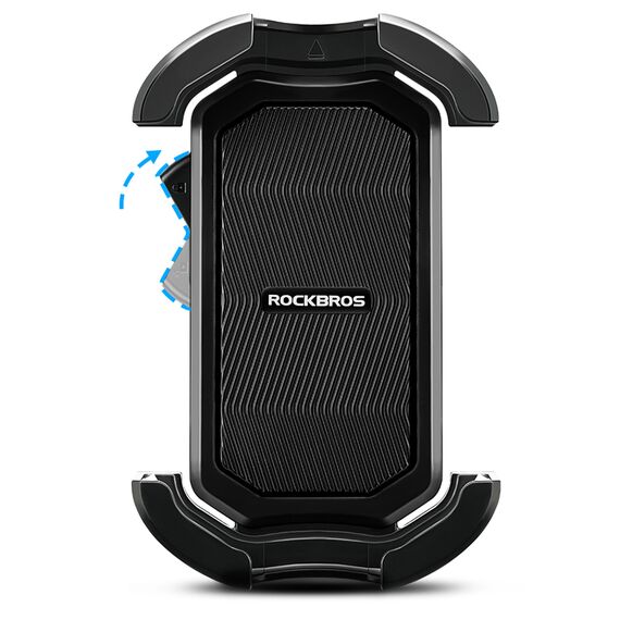 Rockbros 25210032001 Bike Phone Holder for Handlebars - Black | Techbox