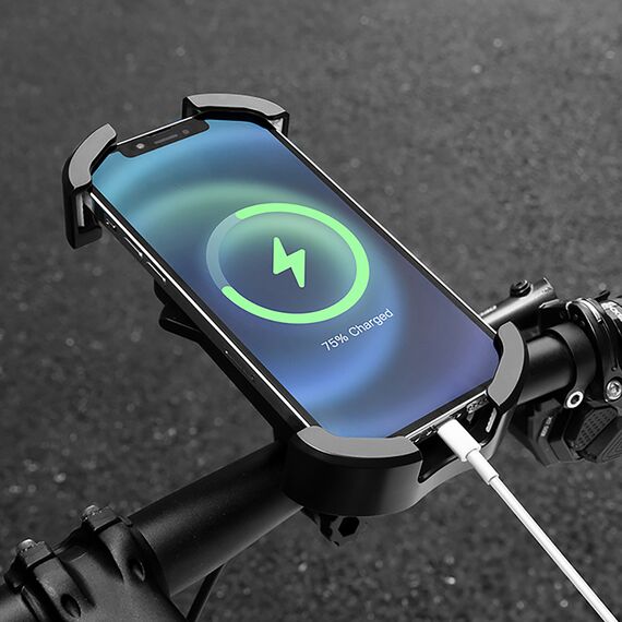 Rockbros 25210032001 Bike Phone Holder for Handlebars - Black | Techbox