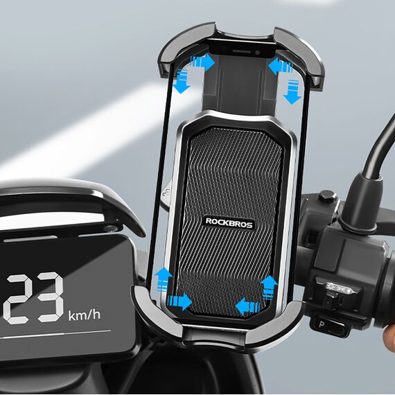 Rockbros 25210032005 phone holder - black - Bicycle - Sports & Fitness - Techbox